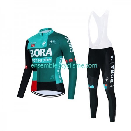 Tenue Maillot M/L + Collant à Bretelles 2022 Bora-Hansgrohe N001